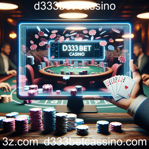 Descubra a Emoção do Poker no d333bet Cassino